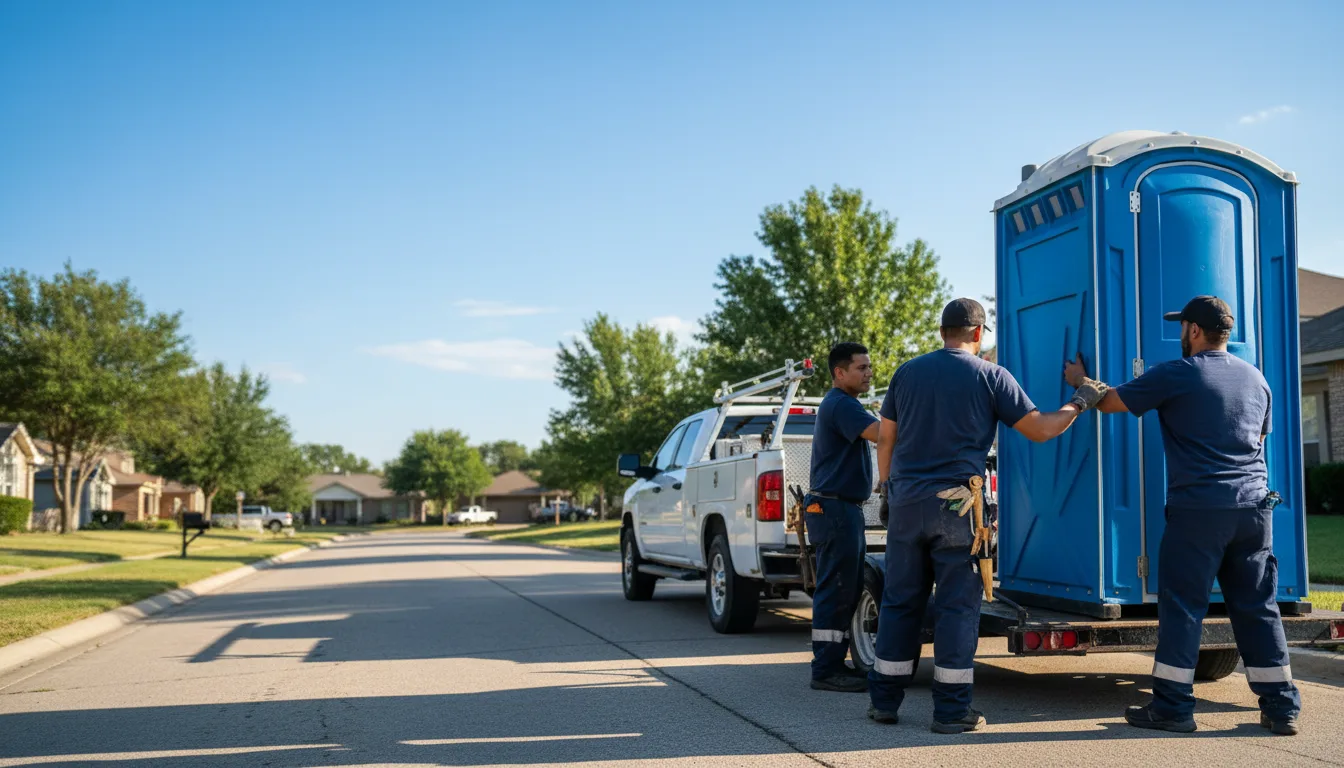 Portable Toilet Rental in Bluff Springs, IL near me